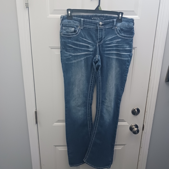 Vanity Women's Blue Jeans - Picture 1 of 12
